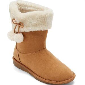 Thereabouts Little & Big Girls Aubree Flat Heel Winter Boots